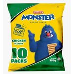Mamee Monster Noodle Snack Chicken (10 x 25g)