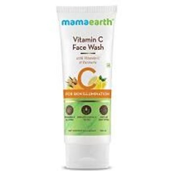 Mamaearth Vitamin C Face Wash With Vitamin C And Turmeric For Skin Illumination 100ml