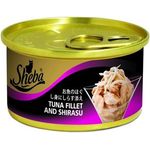Sheba Cat Canned Food Tuna Fillet And Shirasu 85g