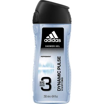 Adidas Dynamic Pulse 3 In 1 Body Hair And Face Shower Gel For Men 250ml