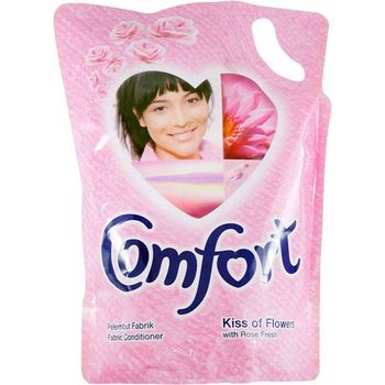 Comfort Fabric Conditioner Kiss Of Flower Pouch 1.8L