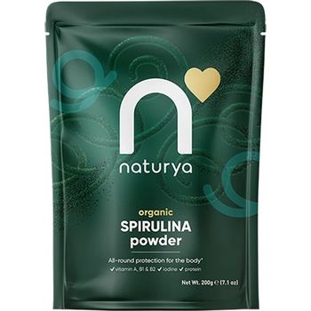 Naturya Organic Spirulina Powder 200g Nutritional Power Food Pouch
