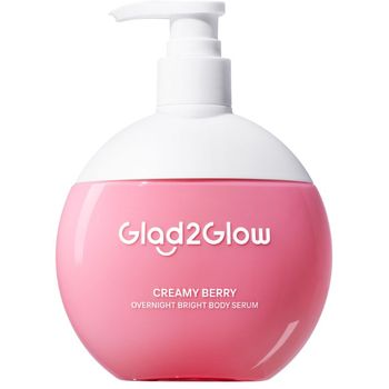 Glad2Glow Creamy Berry Overnight Bright Body Serum 300ml