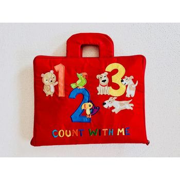 Smart Mama Soft Play Fabric Book 123 Count With Me
