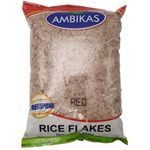 Ambikas Red Poha Rice Flakes 500g