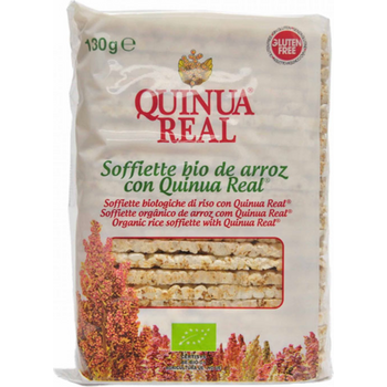 Quinua Real Organic Soffiette Rice Cake Gluten 130g