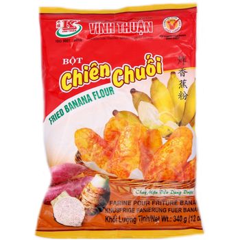 Vinh Thuan Fried Banana Flour Chien Chuoi 340g