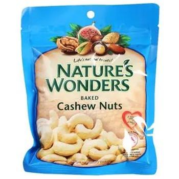 Nature's Wonders Baked Cashew Nuts 200g
