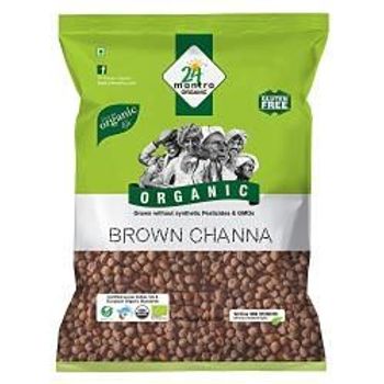 24 Mantra Organic Brown Chick Peaschana Whole 1kg