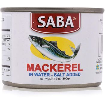 Saba Mackerel In Water Sal 200g