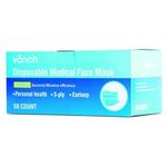 Vanch Medical Face Mask BFE95 3 Layer Pack of 50