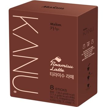 Kanu Tiramisu Latte Coffee Mix 8pcs