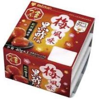 Mizkan Kin No Tsubu Plum Flavored Black Vinegar Sauce 120g