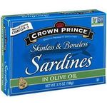 Crown Prince Skinless & Boneless Sardines in Olive Oil 106g