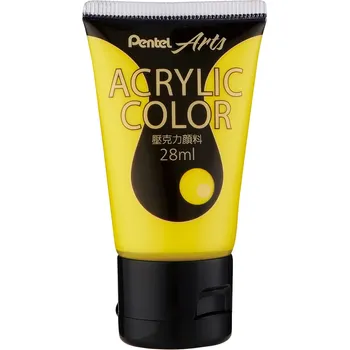 Pentel Acrylic Paint WA2 T12E Yellow 28ml