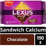 Munchy's Lexus Sandwich Calcium Crackers Chocolate 190g