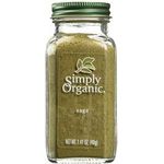 Simply Organic Btl Sage Grnd Org 40g