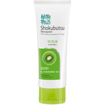 Shokubutsu Facial Foam Scrub 100ml
