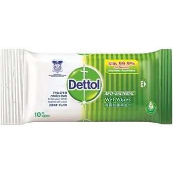 Dettol Antibacterial Wet Wipes 10s