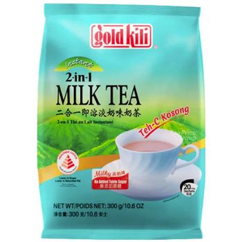 Gold Kili 2 in 1 Milk Tea - Teh C Kosong (15g x 20sachets)