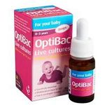 OptiBac Probiotics for Your Baby Gut Health & Immune Support 30-Day Supply of Liquid Drops