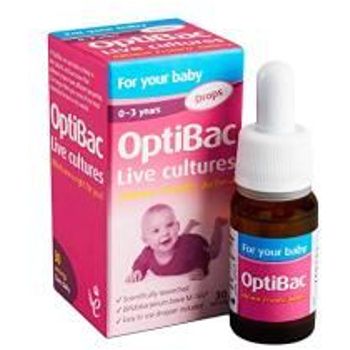 OptiBac Probiotics for Your Baby Gut Health & Immune Support 30-Day Supply of Liquid Drops