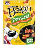 Purina Beggin Fun Size With Bacon And Cheese Chewy Dog Treats 170g