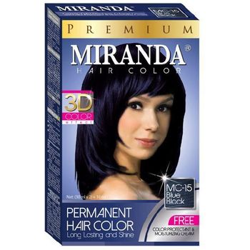Miranda Hair Color Original Mc 15 Blue Black 70ml