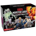 D&D Spellbook Cards Mordenkainen's Tome Of Foes monster Cards D&D Accessory