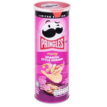 Pringles Potato Crisps Spanish Style Shrimp 97g
