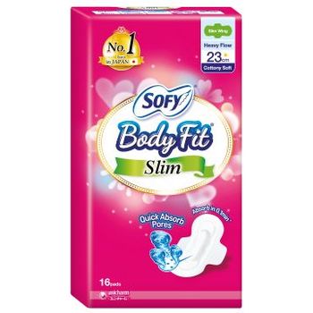 Sofy Body Fit Day Slim Wing 16Pads