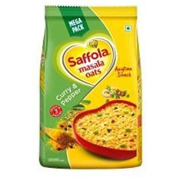 Saffola Maslal Oats Curry Pepper 400g Export Pack