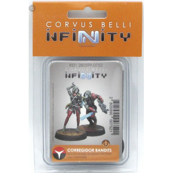 Corvus Belli Infinity 752 Nomads Corregidor Bandits Hacker Boarding Shotgun Skirmishers