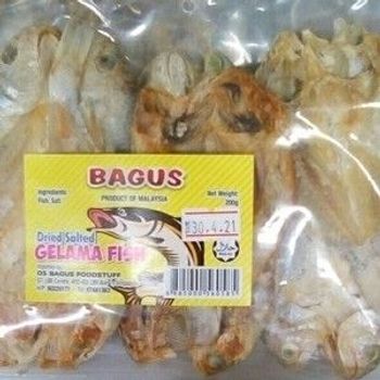Bagus Dried Salted Gelama Fish