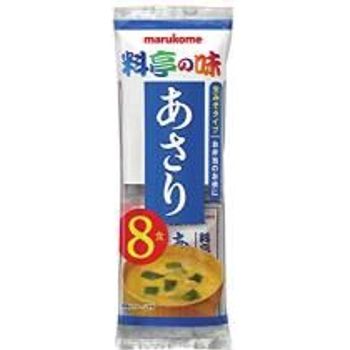 Marukome Taste Miso Soup Your Virtue Restaurant Raw Miso Type Asari Clam 96 Meals 8 Meals X 12bags