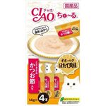 Ciao Cat Treat Churu Chicken Fillet Scallop & Sliced Bonito 14g