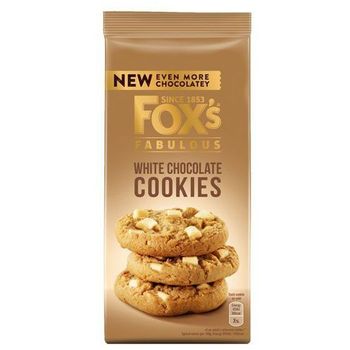 Fox's Fabulous White Chocolate Cookies 180g