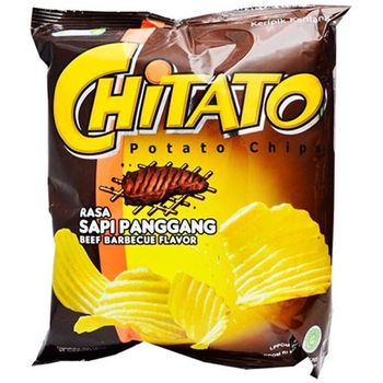 Chitato Potato Chips Beef BBQ 68g