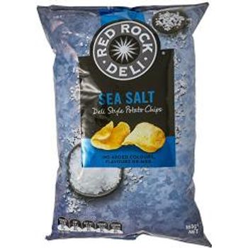 Red Rock Chip Sea Salt 165g