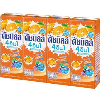 Dutch Mill Drinking Yoghurt UHT Milk Orange Pack 4 165ml