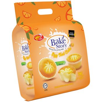 Win2 Bake Story Egg Tart Cake Orange Flavour 250g