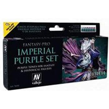 Vallejo VJ74104 Fantasy-Pro Imperial Set Toy Purple