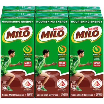 Milo Chocolate Malt Uht 200ml