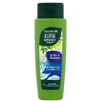 Follow Me Green Tea 6 in 1 Shampoo 320ml
