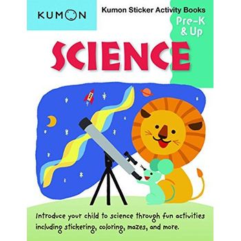 Kumon Science Sticker Activity Book Pre K And Up
