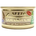 Seeds Golden Cat Canned Food Tuna Light Meat Shirasu And Okaka 80g