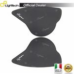 Lightech Pair Of Lightech Ergal Rear View Mirror Caps Black 