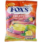 Fox's Crystal Clear Fruits Oval Candy 125g (Bundle of 6)
