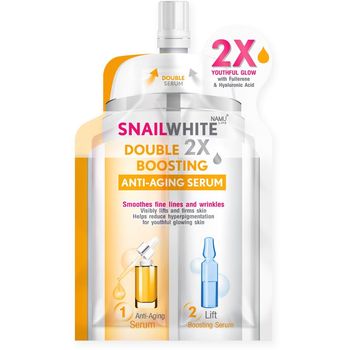 Snail White Double Boosting Anti Aging Serum 8ml