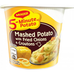 Maggi 5-Minute Cup Mashed Potato Fried Onions Croutons